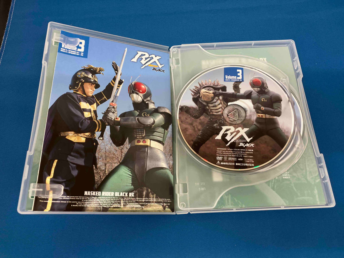 1円スタート DVD [全4巻セット]仮面ライダーBLACK RX Volume.1~4_画像5