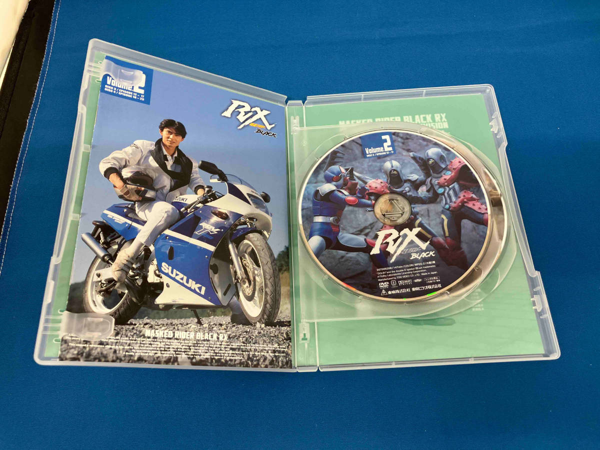 1円スタート DVD [全4巻セット]仮面ライダーBLACK RX Volume.1~4_画像4