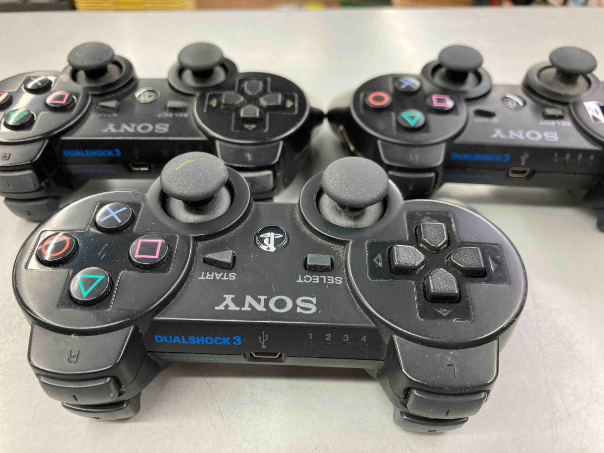 ジャンク PS3 ワイヤレスコントローラ (SIXAXIS 3点 / DUALSHOCK3 5点) 8点セット 現状渡し_画像3