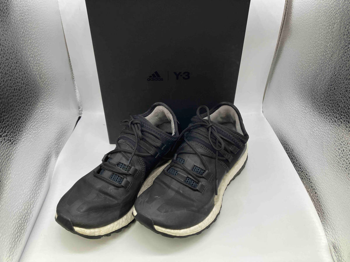 Y-3×adidas/ワイスリー×アディダス/スニーカー/ブラック/BA9619/23.5cm/箱あり_画像1