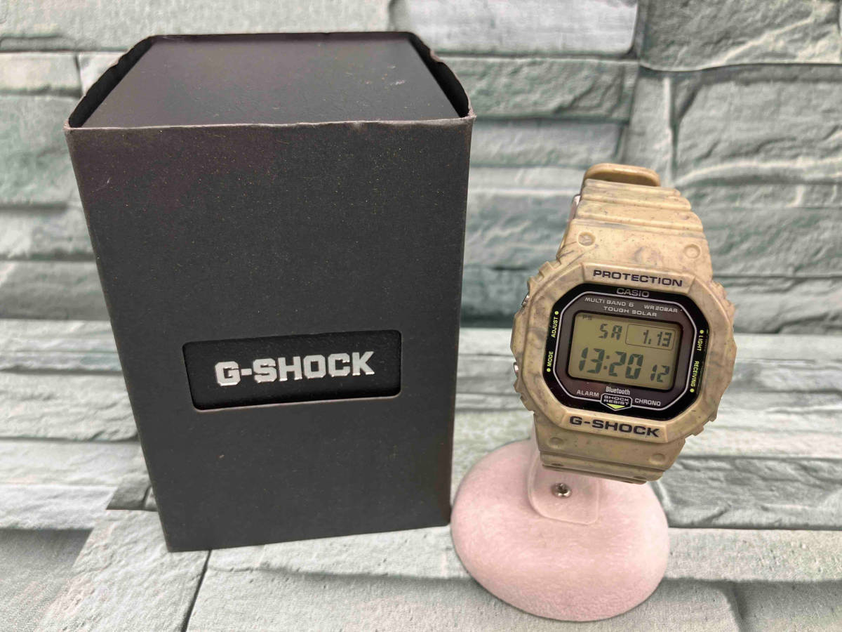 CASIO/GW-B5600SL-5JF/G-SHOCK/5600 SERIES/SANDLAND/Bluetooth搭載/カシオ/ジーショック/タフソーラー/腕時計/カーキ