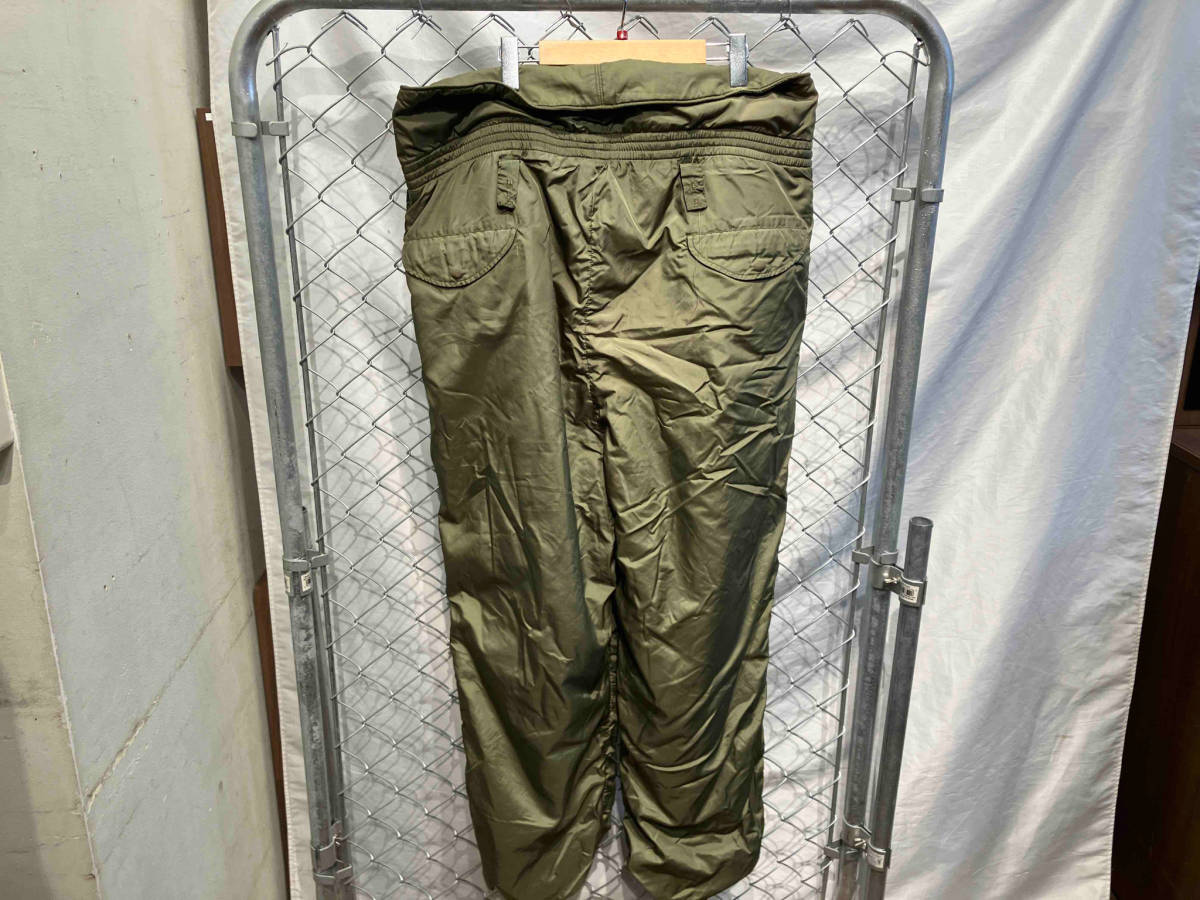 US.NAVY ユーエスネイビー 50s G-8 WEP TROUSERS WINTER FLYING SUIT 41 REGULAR CONMAR ZIP コの字留めジッパー_画像2