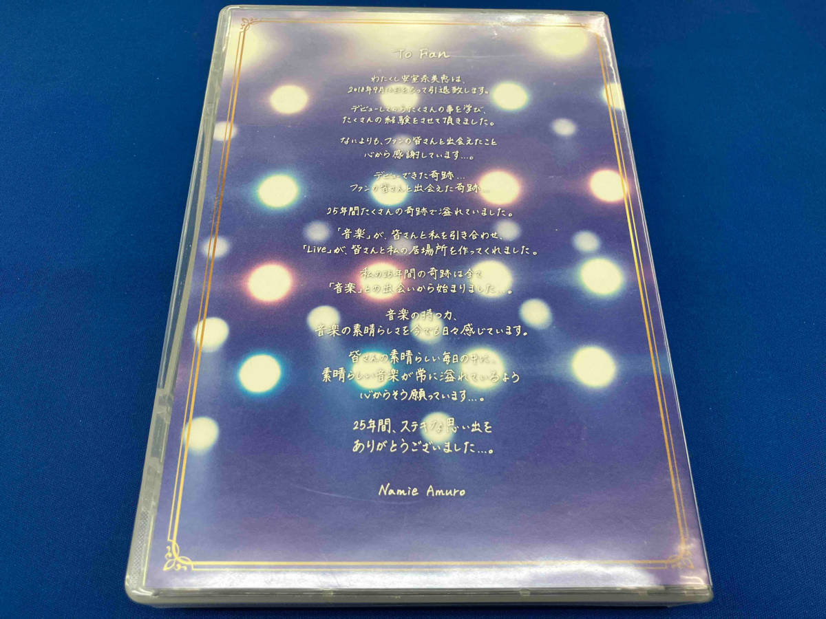 DVD namie amuro Final Tour 2018 ~Finally~(東京ドーム最終公演+25周年沖縄ライブ)(通常版)の画像2