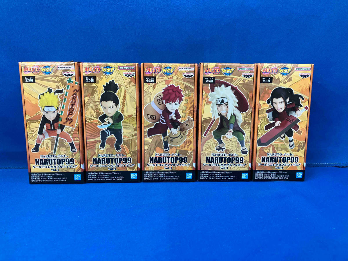 [ все 5 вида комплект ] van Puresuto NARUTO- Naruto (Наруто) -NARUTOP99 world коллекционный фигурка vol.1 NARUTO- Naruto (Наруто) -