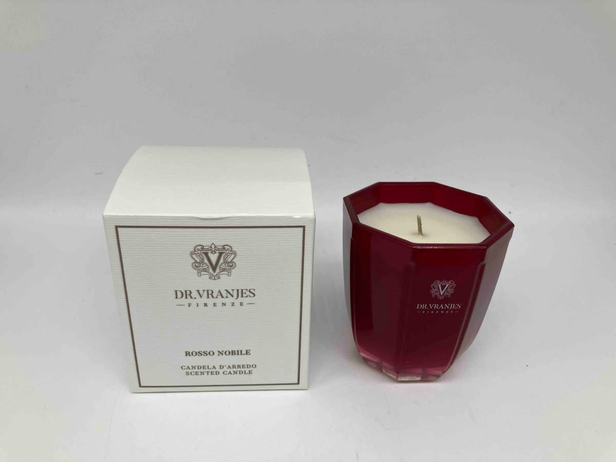  unused goods dot -ru*vulanies candle DR.VRANJES ROSSO NOBILE [ boxed ]