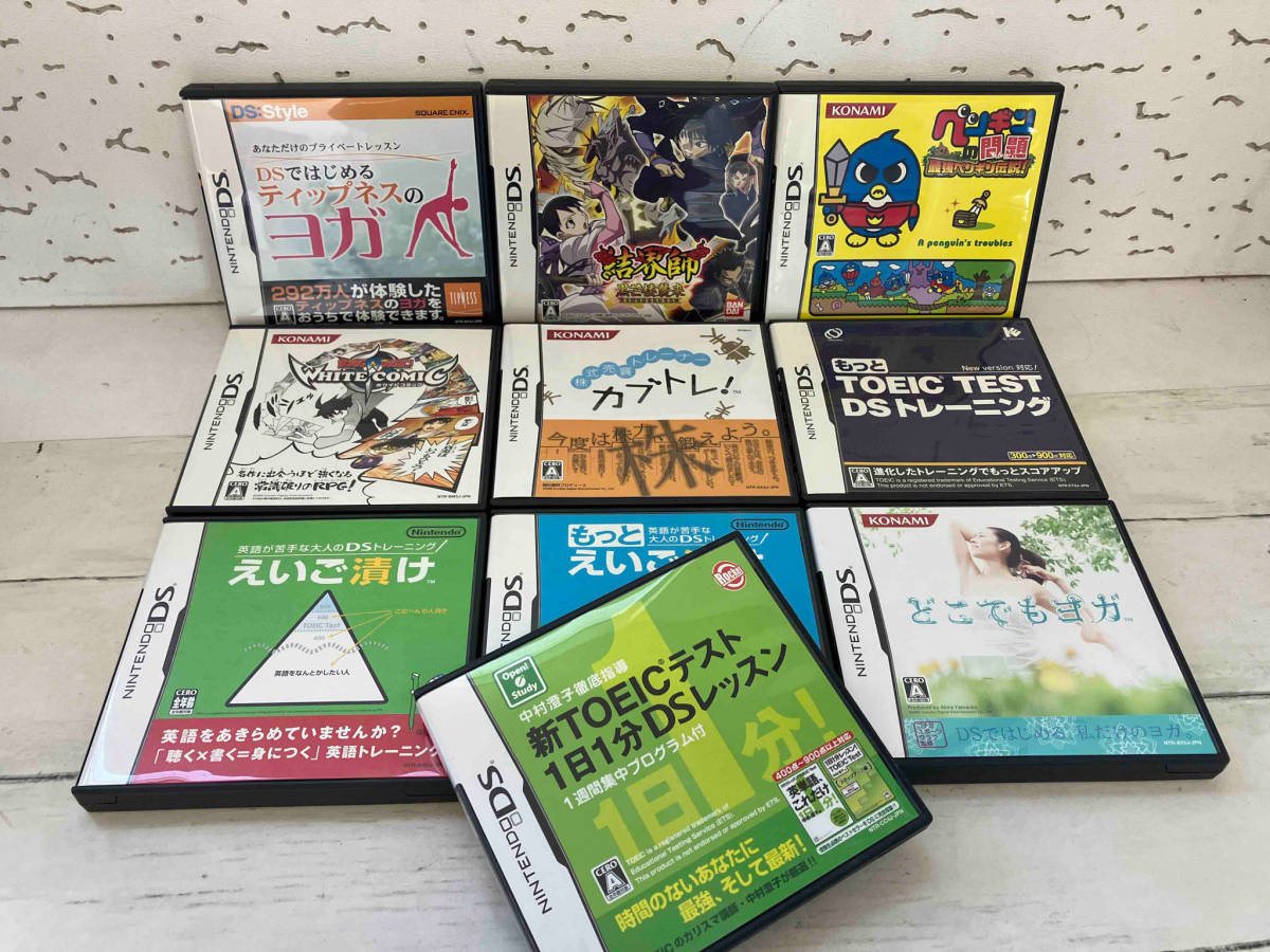 ジャンク ニンテンドーDS ゲームソフト ジャンク品 まとめセット_画像1