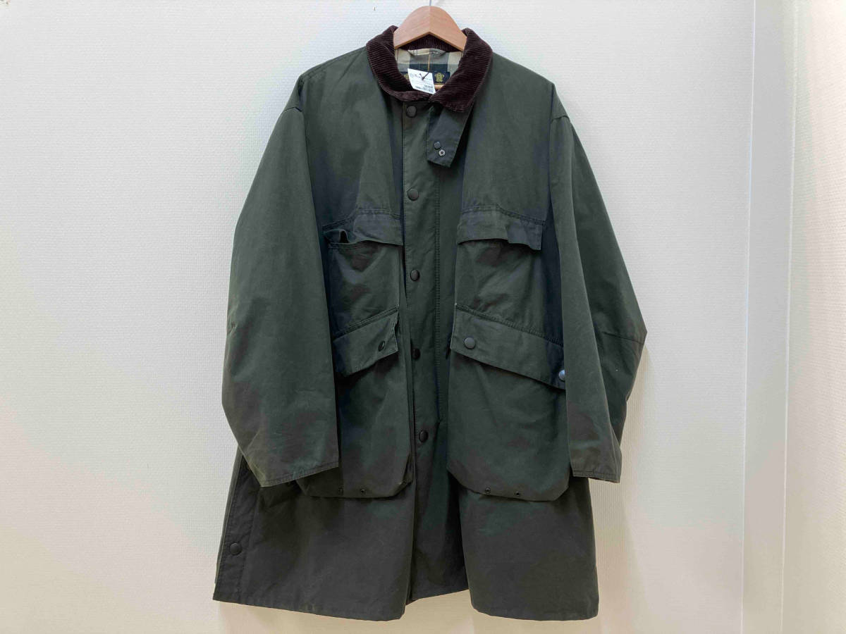 Barbour バブアー トラベラーコート キャプテンサンシャイン別注 1802343 KAPTAIN SUNSHINE Traveller Coat オリーブ　38 オイル