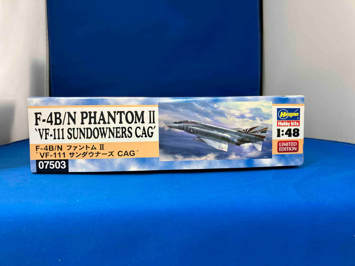 プラモデル ハセガワ 1/48 F-4B/N ファントムⅡ VF-111 サンダウナーズCAG_画像5