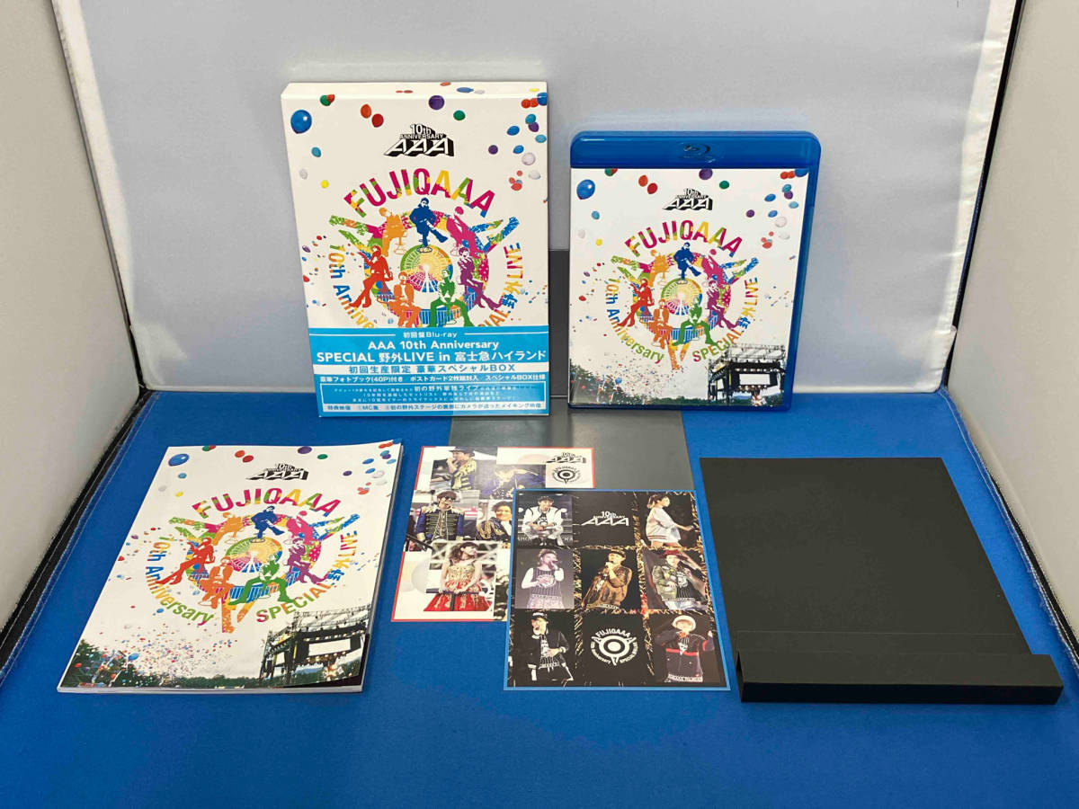 AAA 10th Anniversary SPECIAL 野外LIVE in 富士急ハイランド(初回生産限定版)(Blu-ray Disc)_画像1