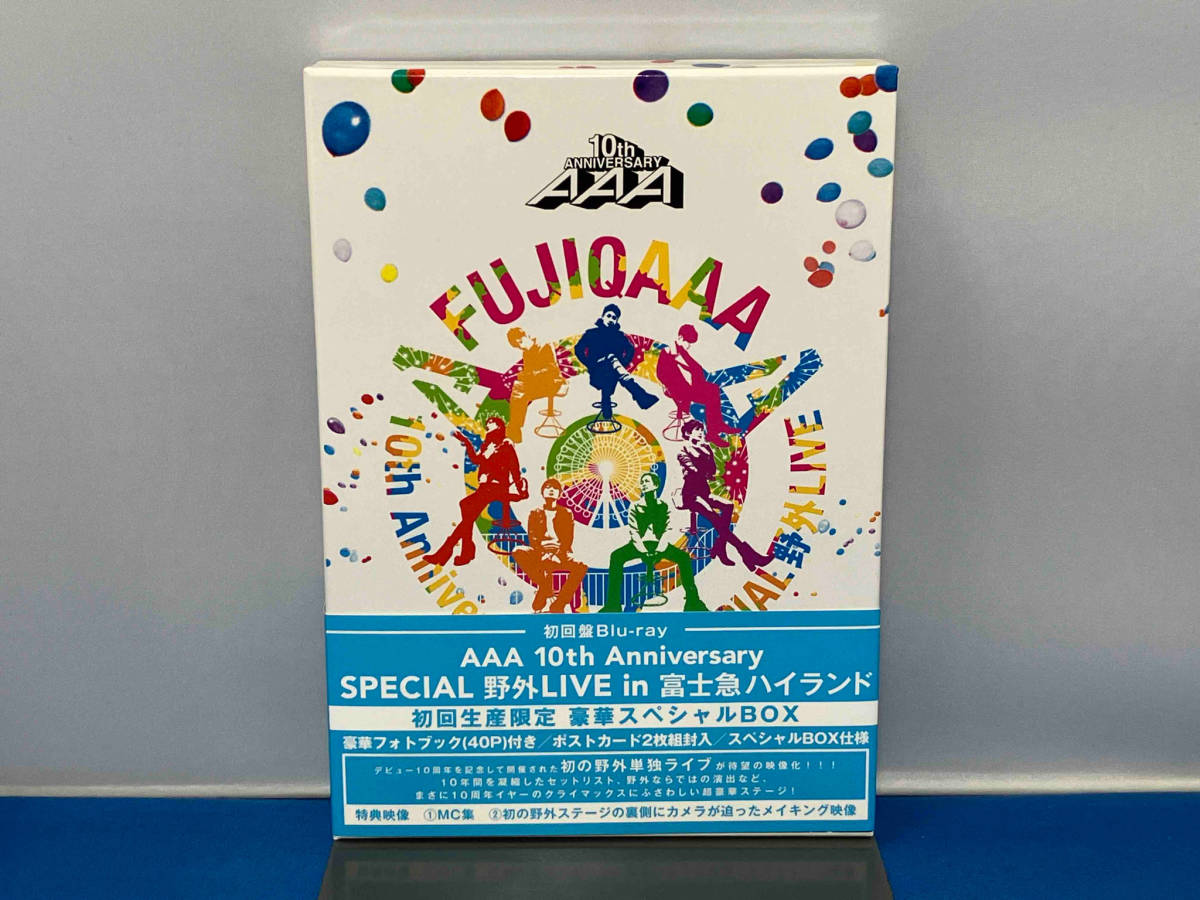 AAA 10th Anniversary SPECIAL 野外LIVE in 富士急ハイランド(初回生産限定版)(Blu-ray Disc)_画像2