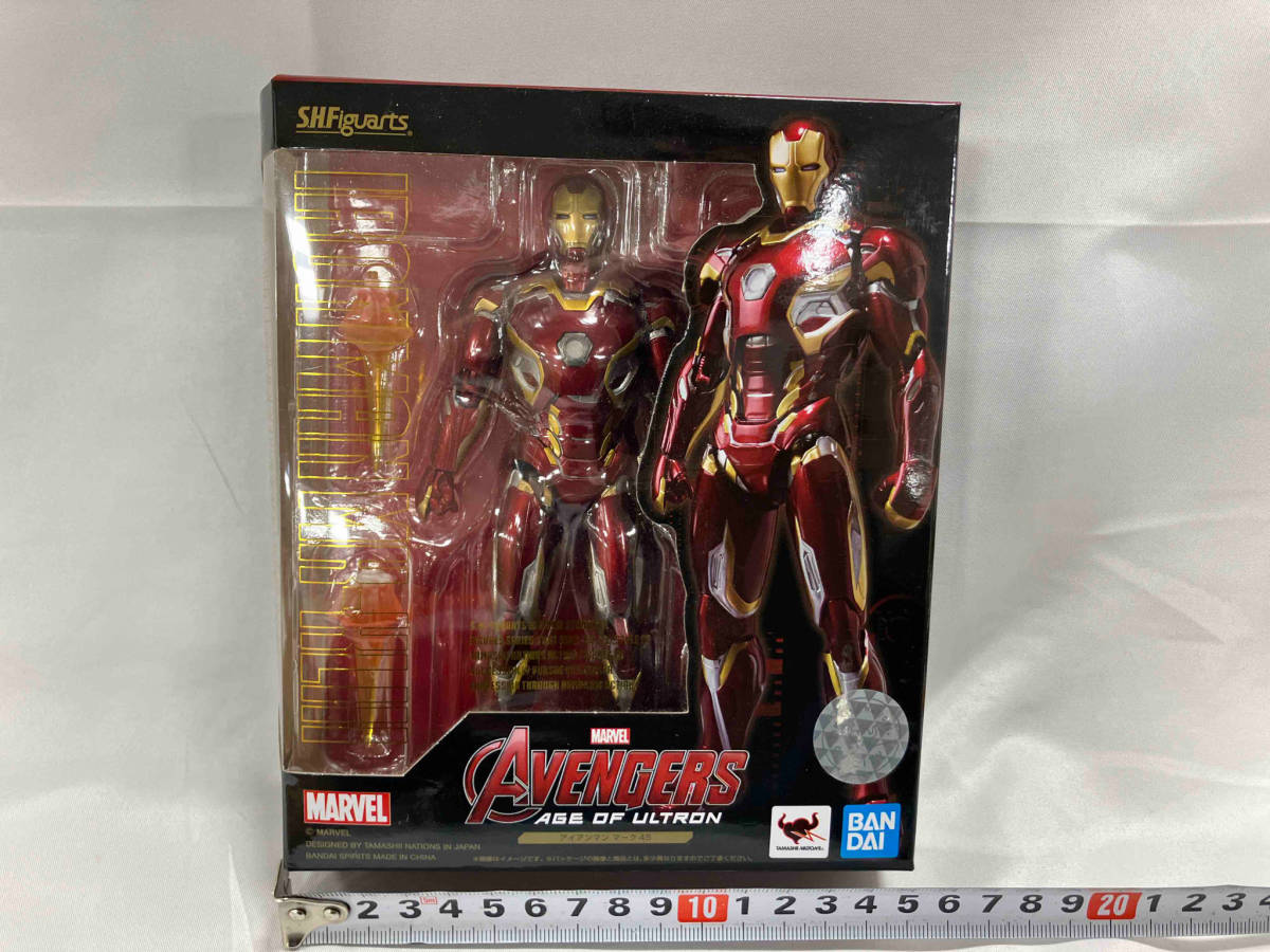 ( повторный .)S.H.Figuarts Ironman Mark 45 Avengers /eiji*ob*uruto long 