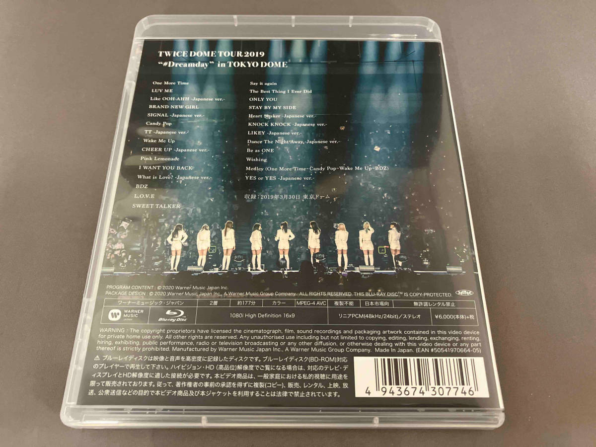 TWICE DOME TOUR 2019 '#Dreamday' in TOKYO DOME(通常版)(Blu-ray Disc) [WPXL90224]の画像2