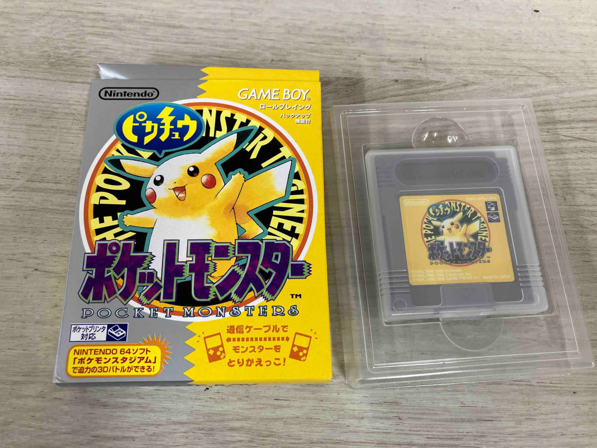 【動作確認済】GB ポケットモンスターピカチュウの画像1