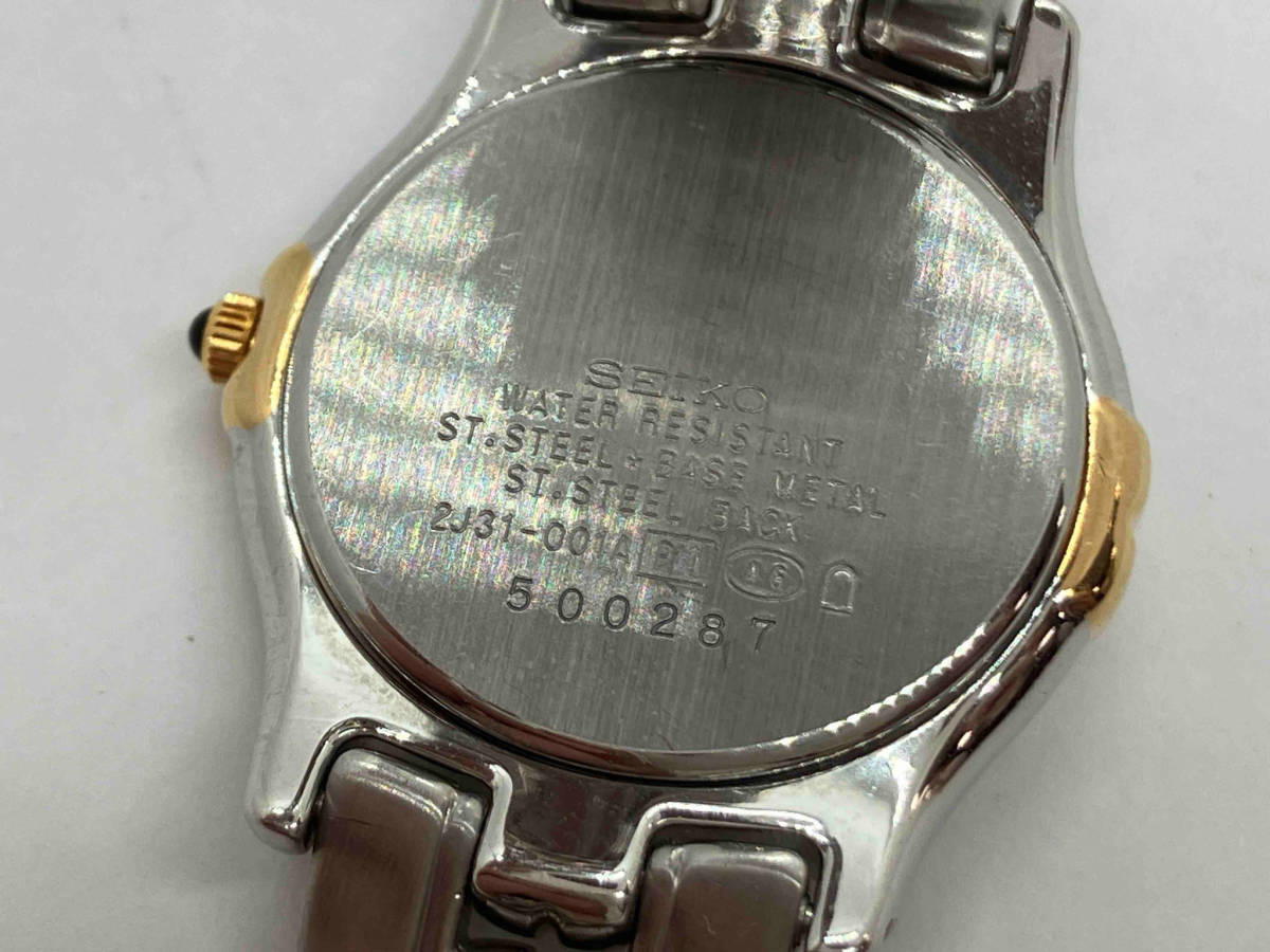 SEIKO セイコー EXCELINE エクセリーヌ 2J31-001A 500287 クォーツ 腕時計_画像8