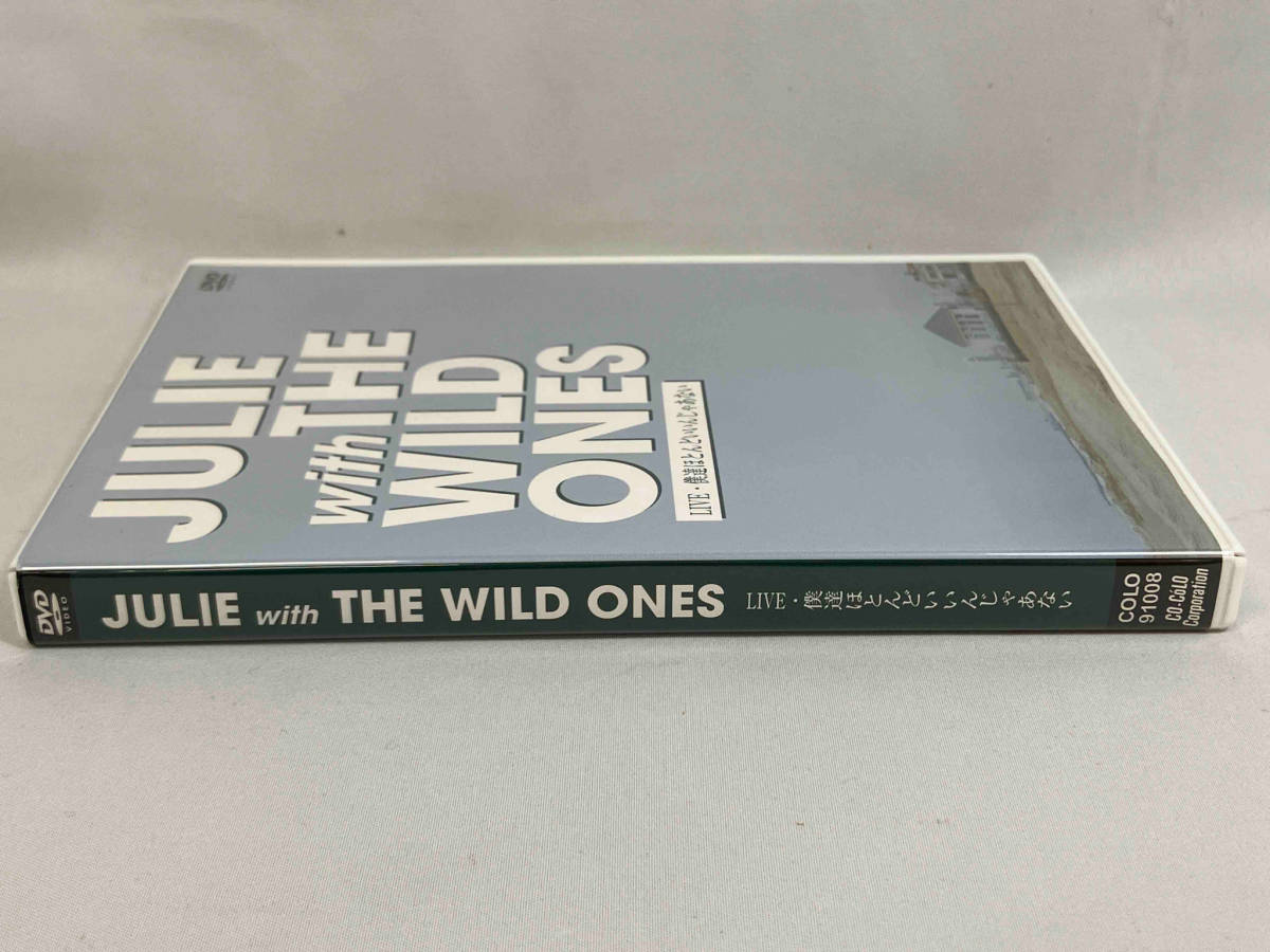 DVD JULIE with THE WILD ONES LIVE 僕達ほとんどいいんじゃあない 沢田研二_画像3