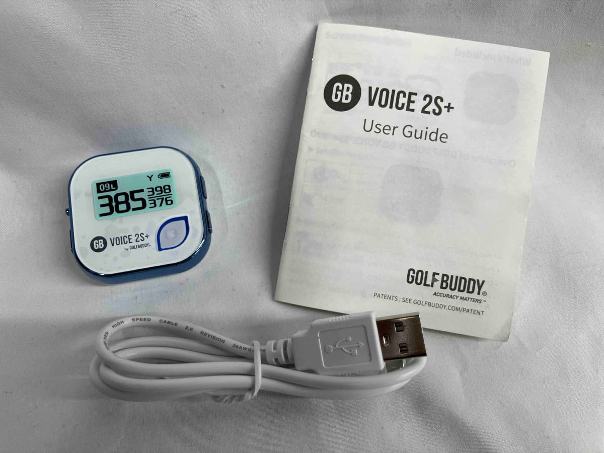 【起動確認済み】 GOLFBUDDY ゴルフバディ　VOICE 2S+ GPSナビ_画像2