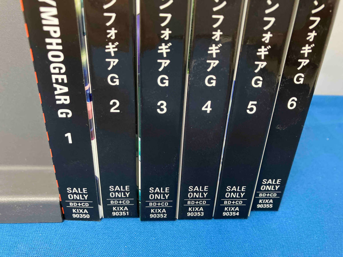 【※※※】[全6巻セット]戦姫絶唱シンフォギアG 1~6(Blu-ray Disc)_画像2