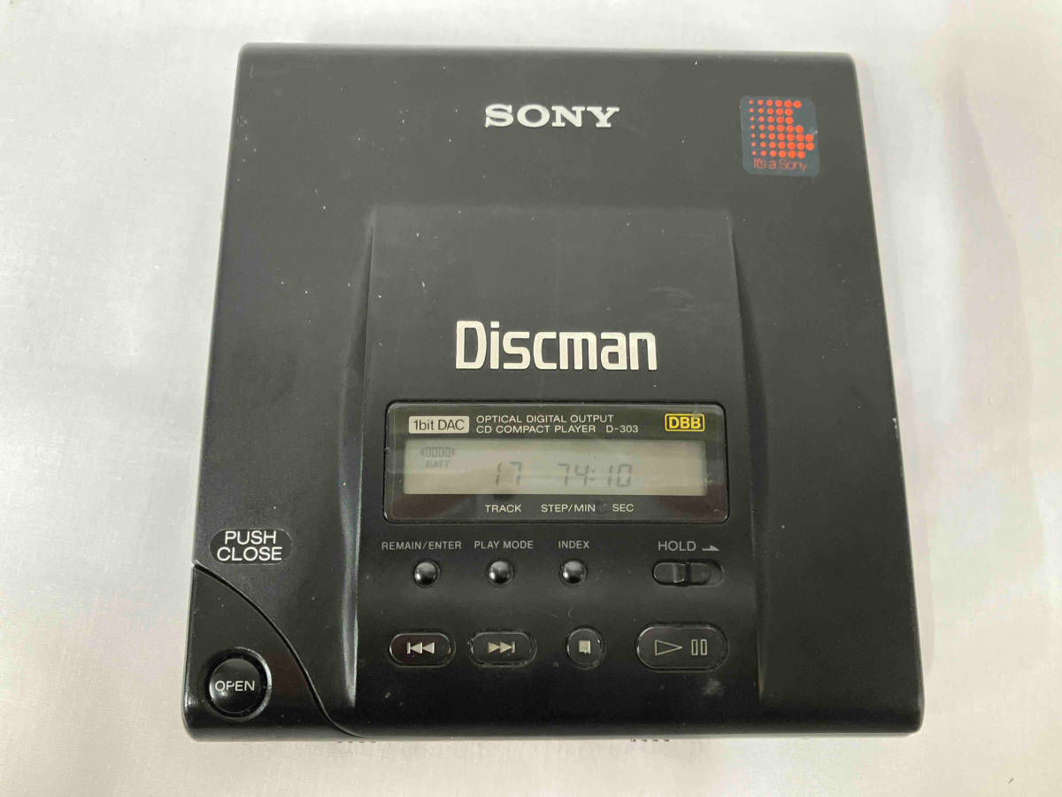 【ジャンク】 SONY ソニー Discman ディスクマン D-303 CDコンパクトプレーヤー_画像1