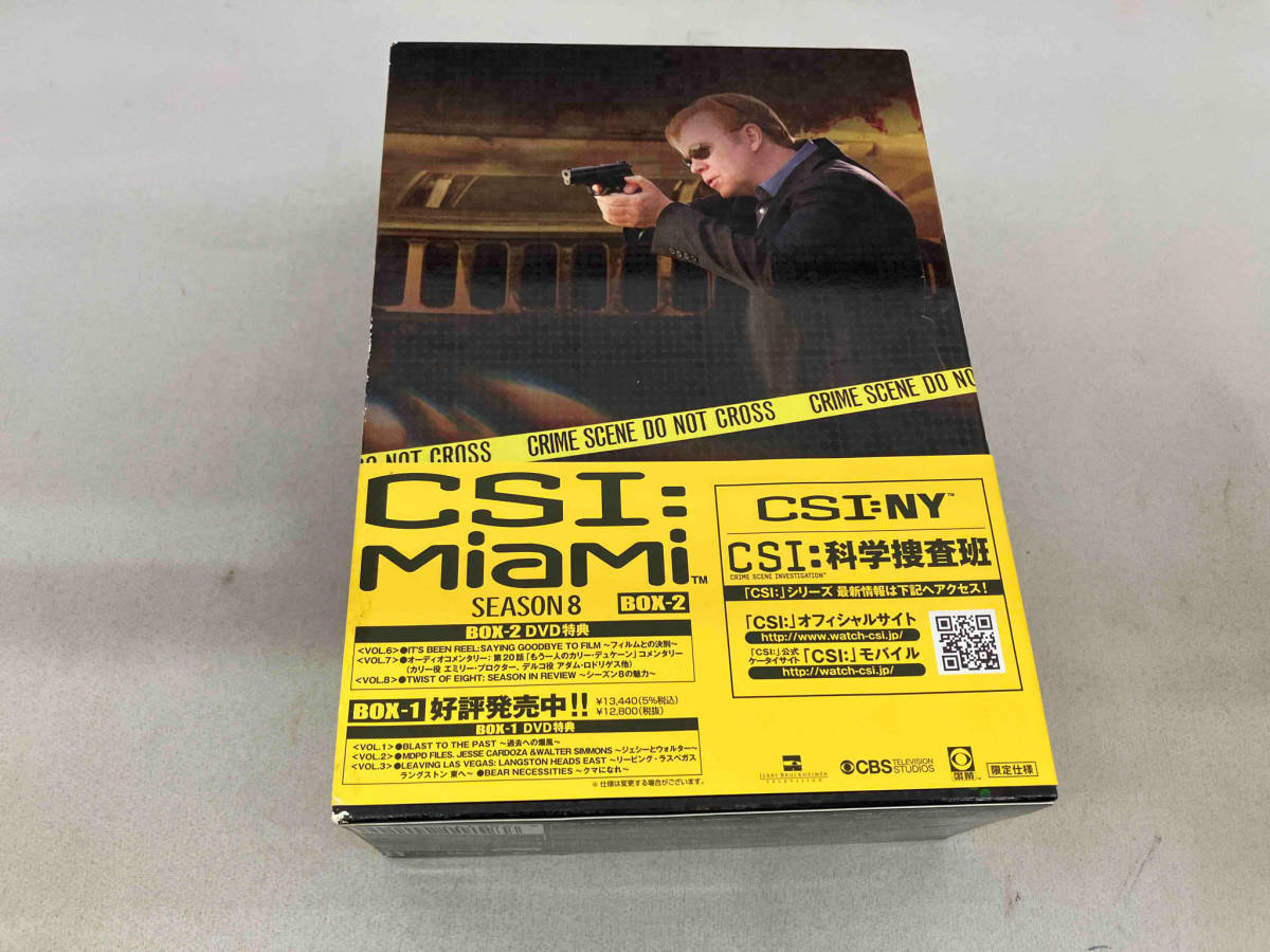 DVD CSI:マイアミ シーズン8 コンプリートDVD BOX-2_画像2