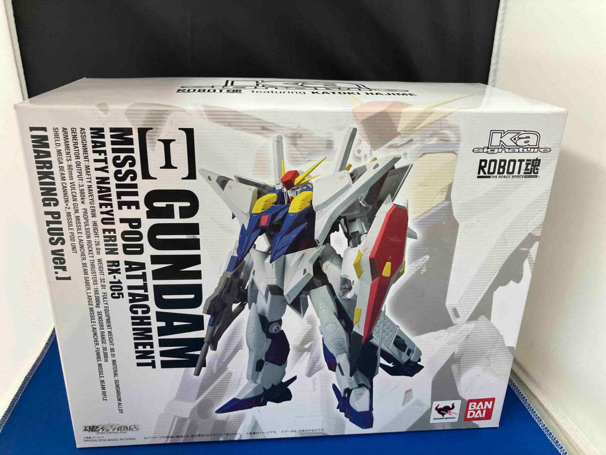 全てのアイテム ROBOT魂(Ka 魂ウェブ商店限定 -ミサイルポッド装備(マーキングプラスVer.) Ξガンダム RX-105 signature) 機動戦士ガンダム