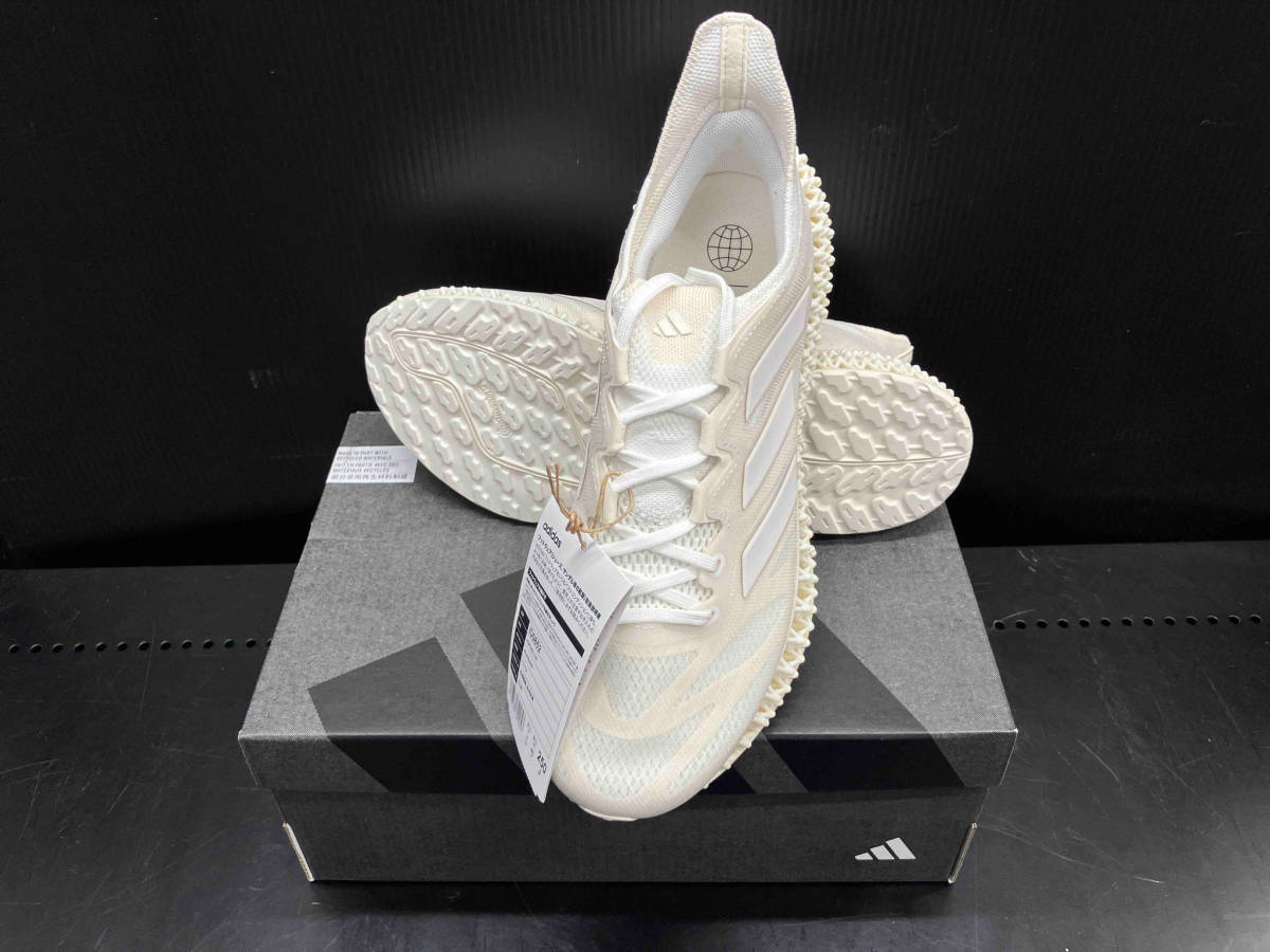 人気ブランドランキング 【箱付き】【新品タグ付き】 ランニングホワイト ランニングシューズ 3MID0852アディダス 4DFWD 25.0cm adidas 25.0cm