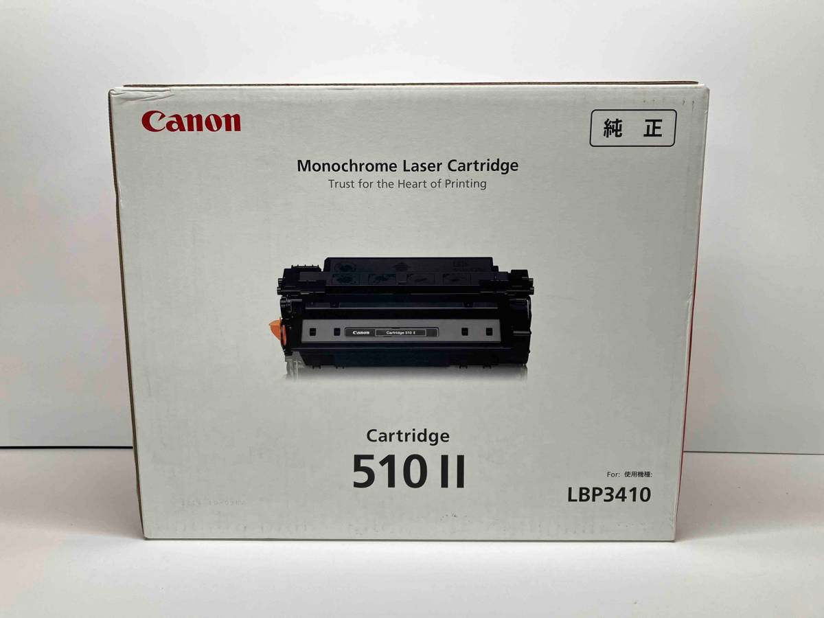 未開封品 Canon cartridge 510 II キャノン 純正 カートリッジ LBP3410用_画像1