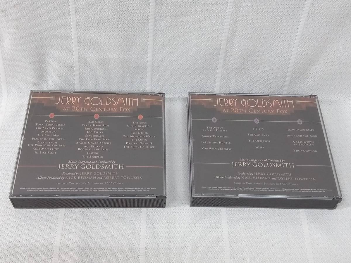 輸入盤 CD JERRY GOLDSMITH / ジェリー・ゴールドスミス AT 20TH CENTURY FOX 6枚組 店舗受取可_画像6