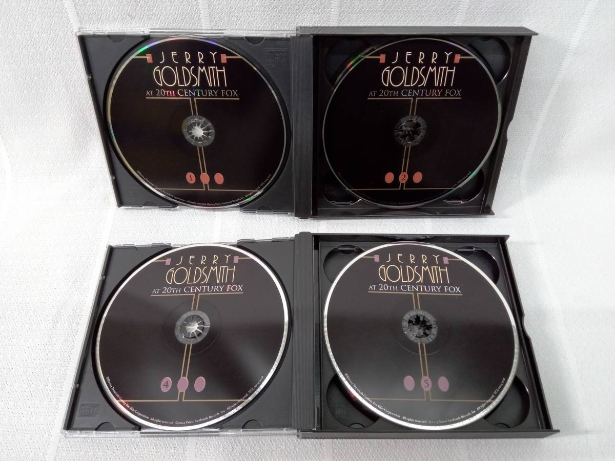 輸入盤 CD JERRY GOLDSMITH / ジェリー・ゴールドスミス AT 20TH CENTURY FOX 6枚組 店舗受取可_画像7