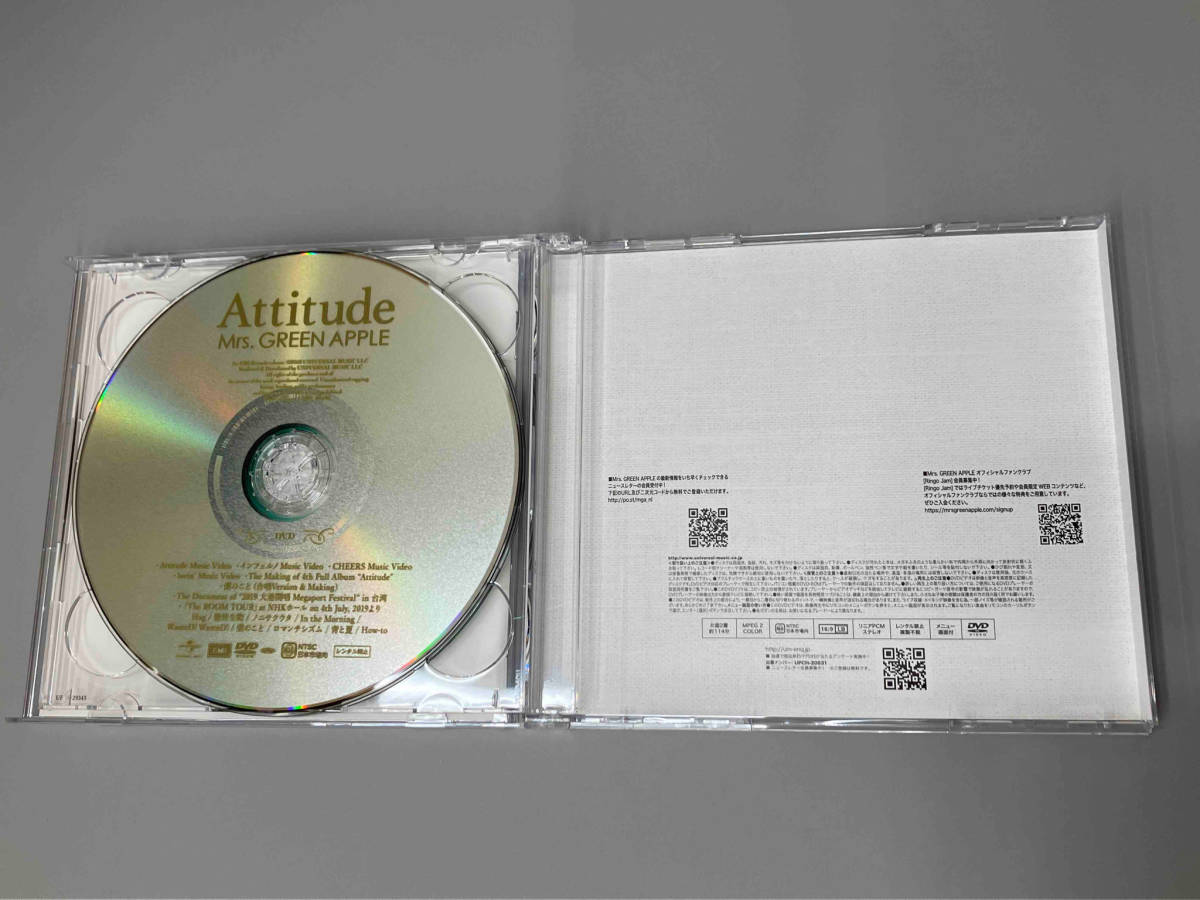 Mrs.GREEN APPLE CD Attitude(初回限定盤)(DVD付)_画像4