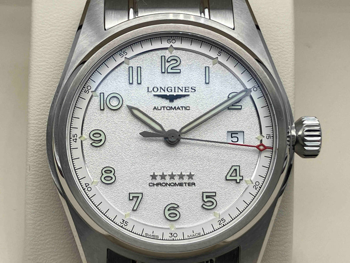 最新人気 LONGINES l3.810.4.73.6 スピリット クロノメータ― 自動巻き 時計 その他