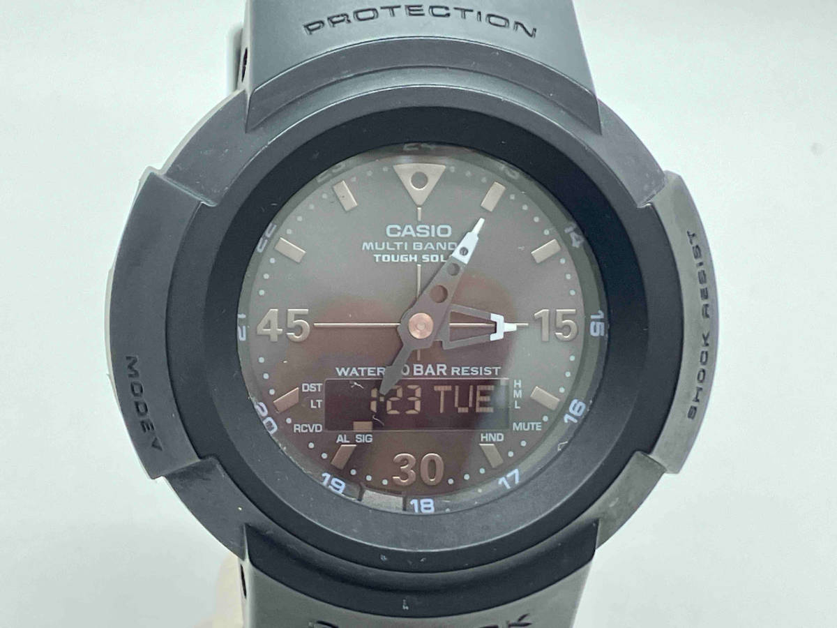 CASIO カシオ G-SHOCK Gショック AWG-M520BB 003A182A 電波ソーラー 腕時計_画像1