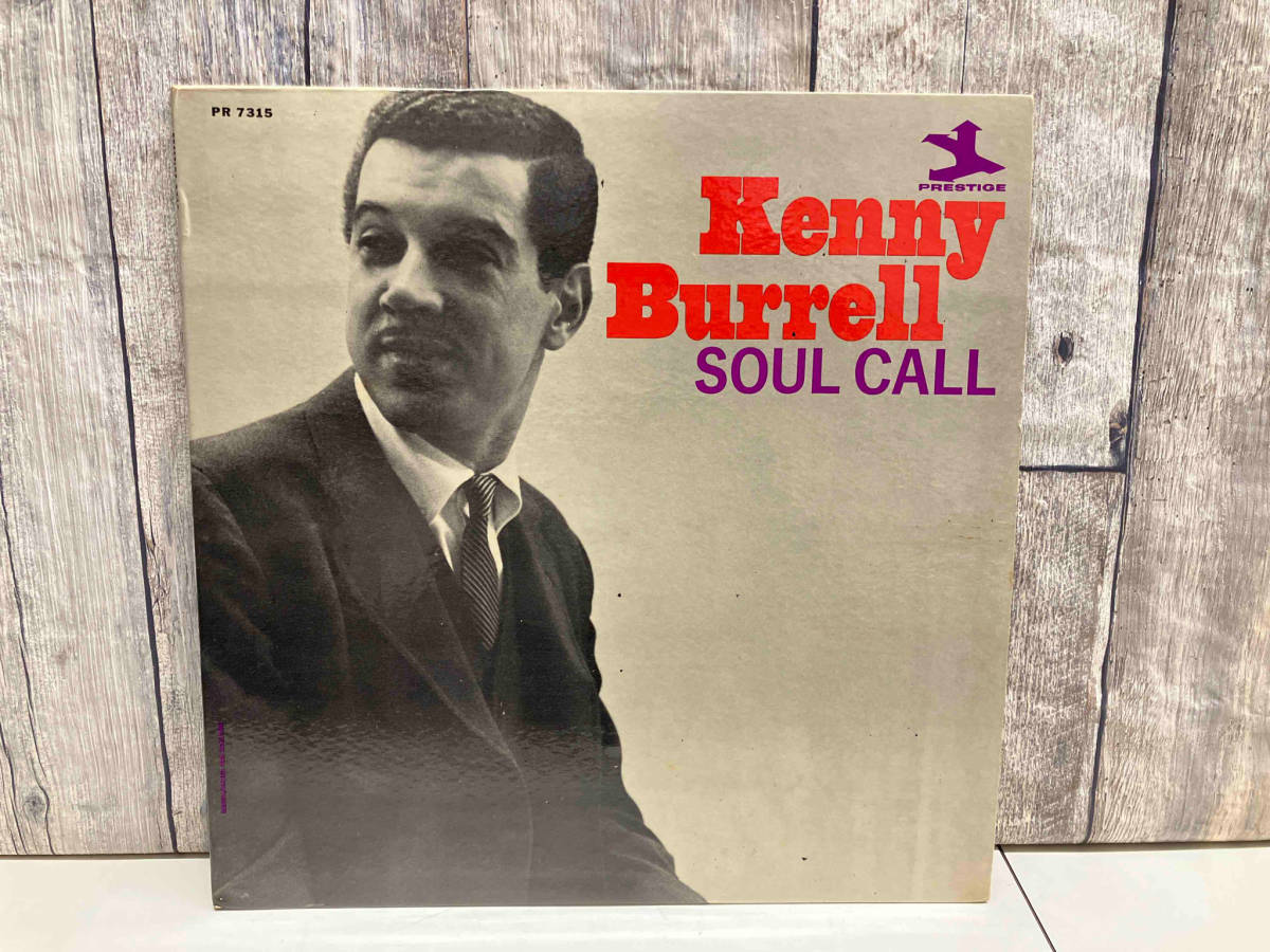 【LP盤】KENNY BURRELL/ケニー・バレル SOUL CALL VAN GELDERLAND刻印/紺ラベル/US盤 PR7315_画像1