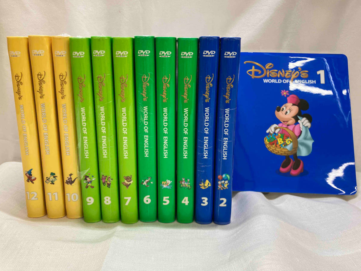ワールドファミリー　Disney ワールドオブイングリッシュ　WORLDOFENGLISH 子供英語　英語教材　WORLD Family 未開封　未使用　DVD_画像1