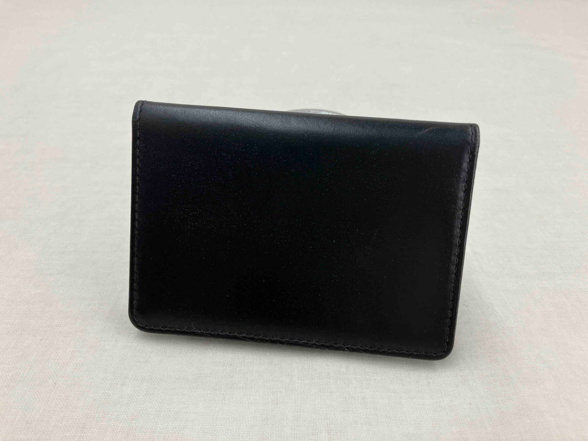 Whitehouse Cox ホワイトハウス コックス Bridle leather 上質レザー カードケース 名刺入れ イギリス製 ブラック