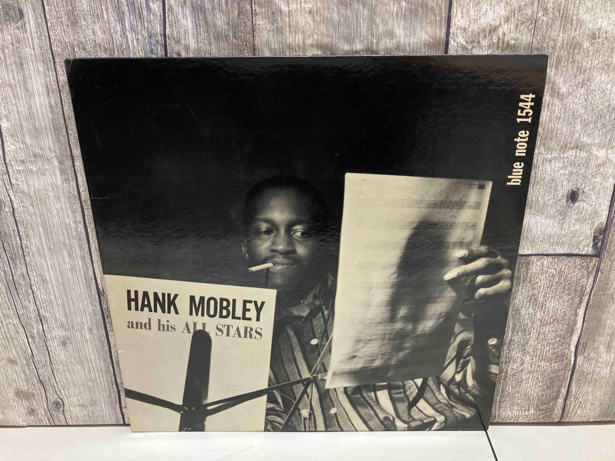 【LP盤】HANK MOBLEY AND HIS ALL STARS ハンク・モブレー 手書きRVG/片面9M/深ミゾ/US盤/BLUE NOTE BLP1544_画像1