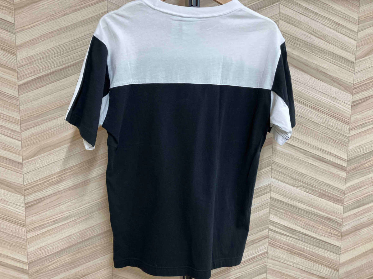 adidas アディダス 半袖Tシャツ J46 ホワイト ブラック_画像2