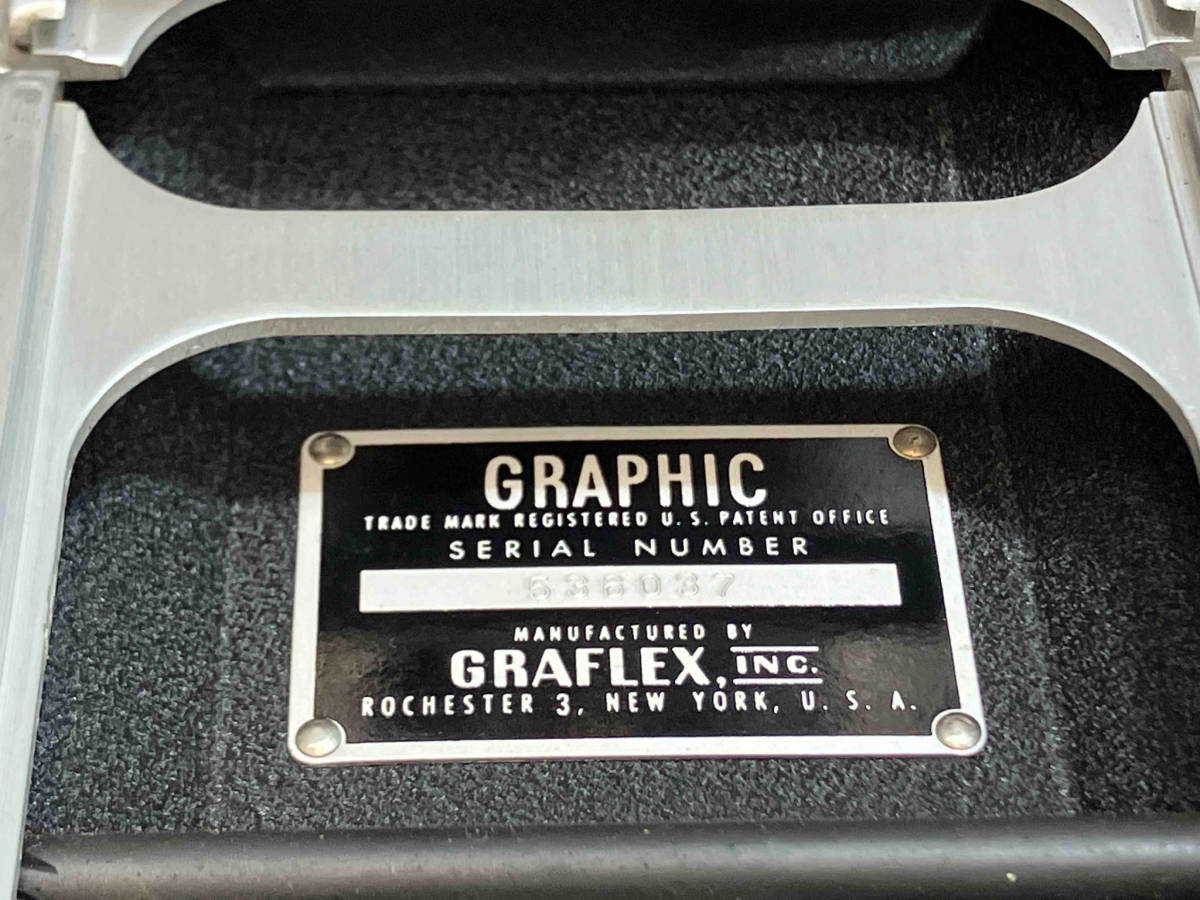 ジャンク GRAFLEX GRAPHIC Xenar 1:4,5/105 大判　フィルムカメラ_画像3