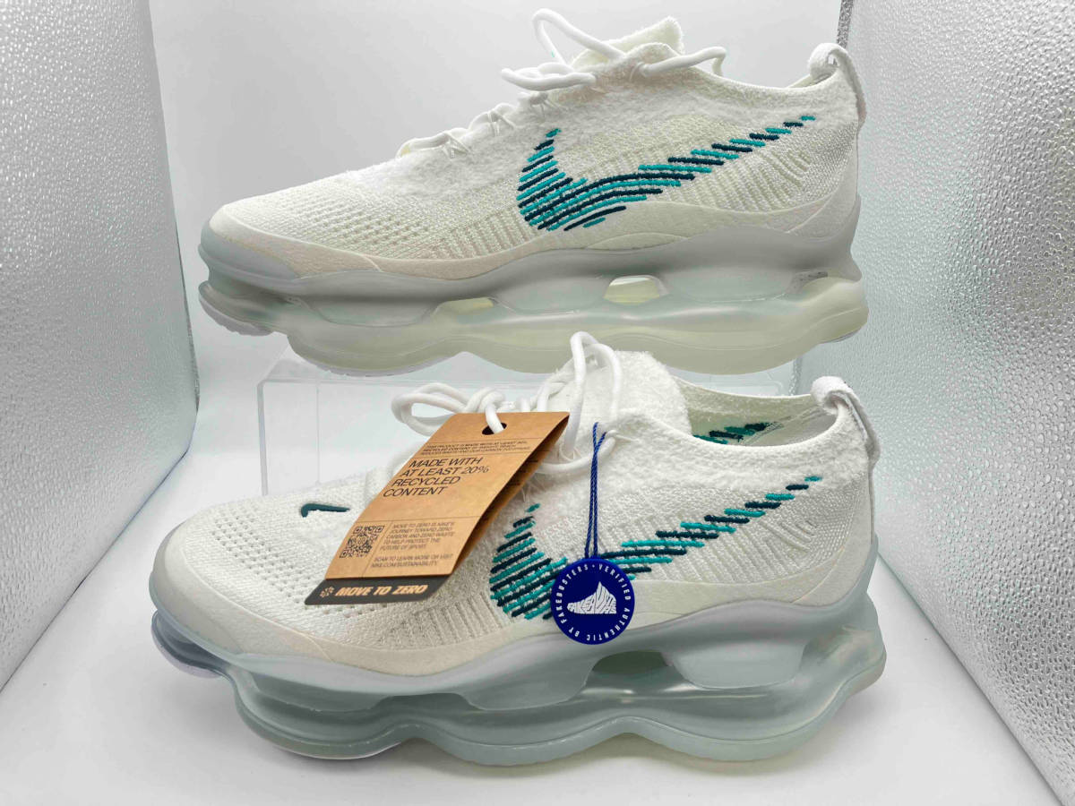 美品 NIKE AIR MAX SCORPION FK ナイキ エアマックス スコーピオン DJ4701-100 US9 27cm UK8 EU42.5 メンズ WHITE ホワイト_画像2