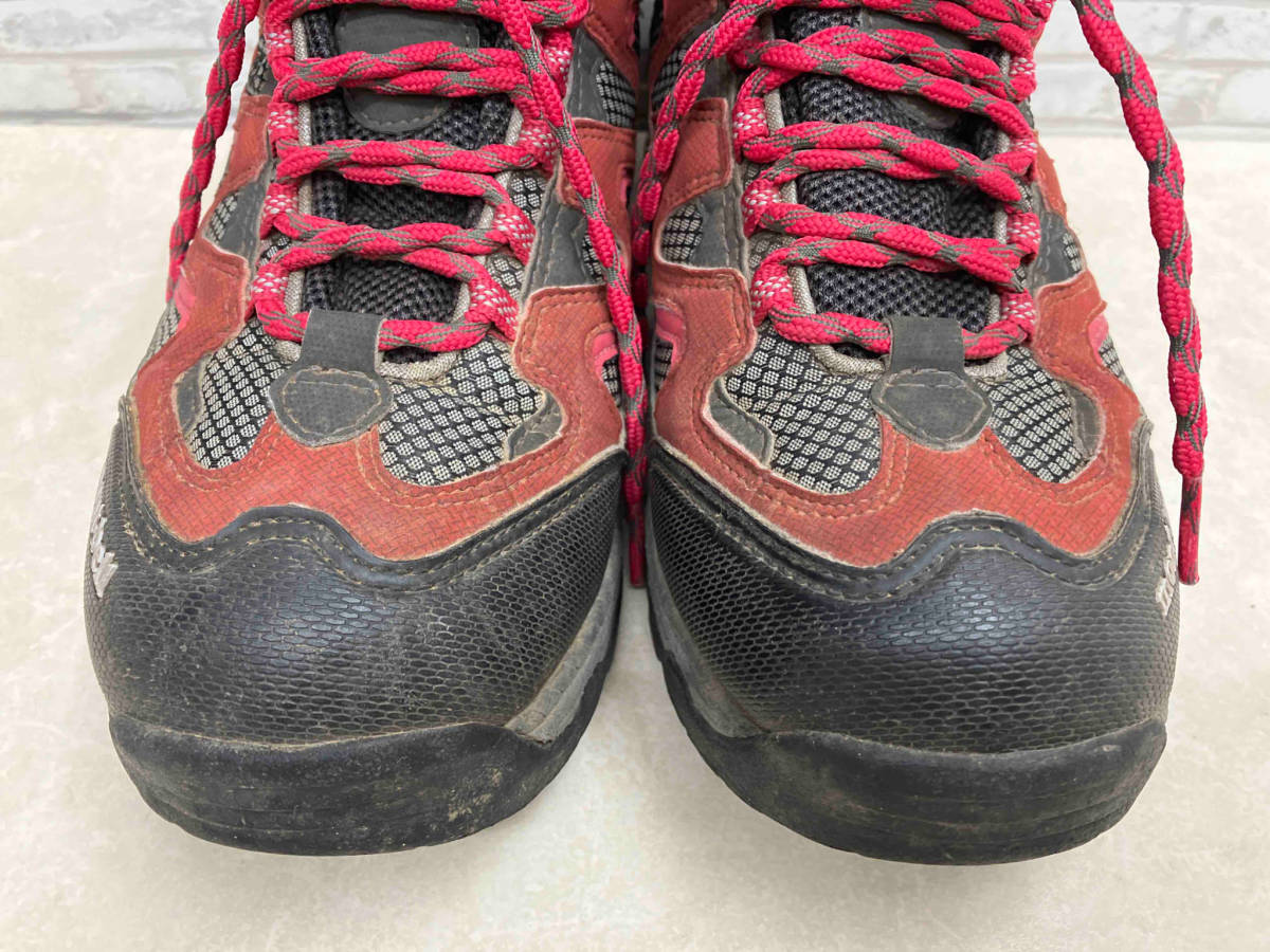 mont-bel1 Mont Bell wa владелец ботинки треккинг ботинки 411513360 женский 25cm розовый красный Gore-Tex 