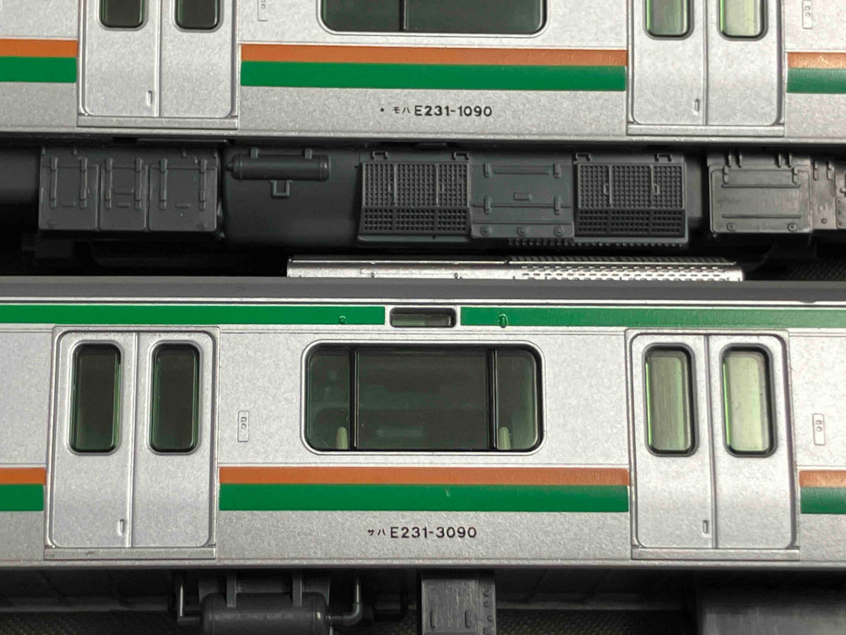 ジャンク カトー 10-522 E231系 東海道線仕様 5両セット(湘南新宿ライン)(∴ゆ27-02-16)_画像4