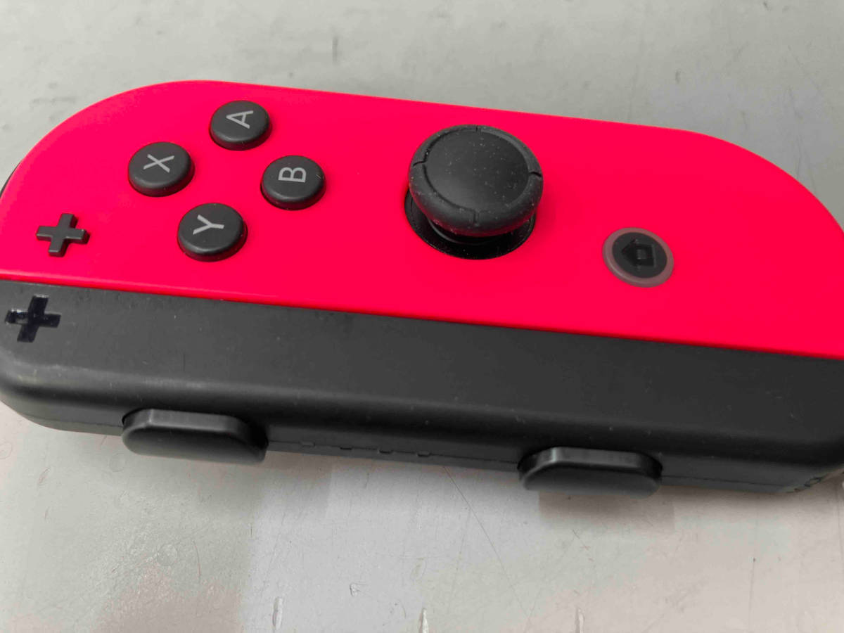 ジャンク Nintendo Switch Joy-Con(R) ネオンピンク ニンテンドースイッチ コントローラー ストラップ付属_画像4