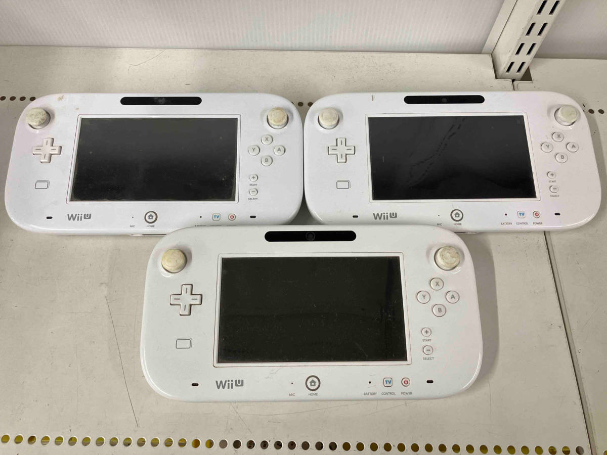 ジャンク Nintendo WiiU 本体 ゲームパッド 10台セット 通電確認済_画像6
