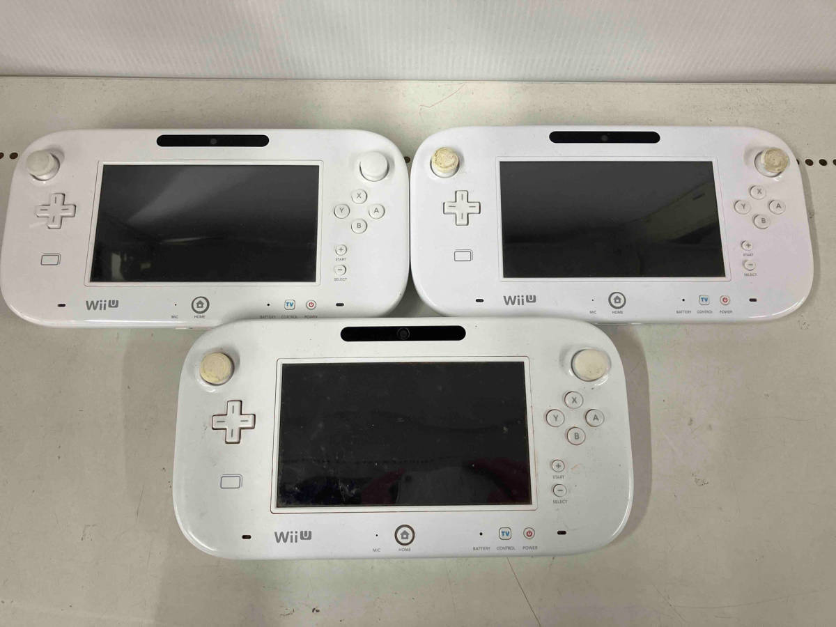 ジャンク Nintendo WiiU 本体 ゲームパッド 10台セット 通電確認済_画像4