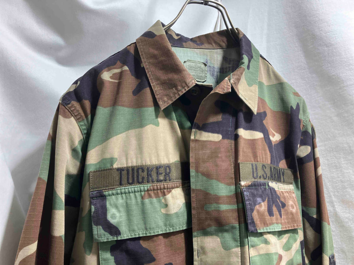 US ARMY military jacket カモ柄ミリタリージャケット ユーエスアーミー 店舗受取可_画像2
