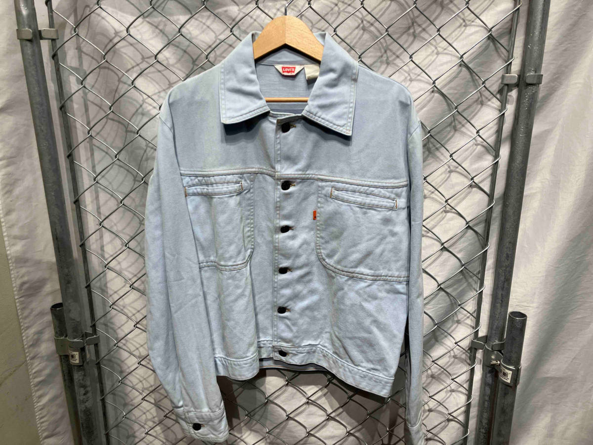 Levi's 70s 三角タグ COTTON JACKET コットンジャケット ライトブルー USA製 リーバイス 店舗受取可