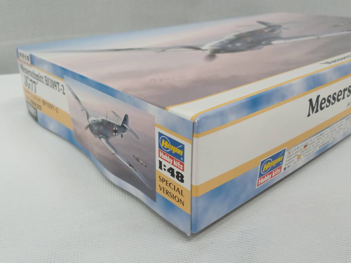 プラモデル ハセガワ 1/48 メッサーシュミット Bf109T-2 第77戦闘航空団 [09861]_画像2