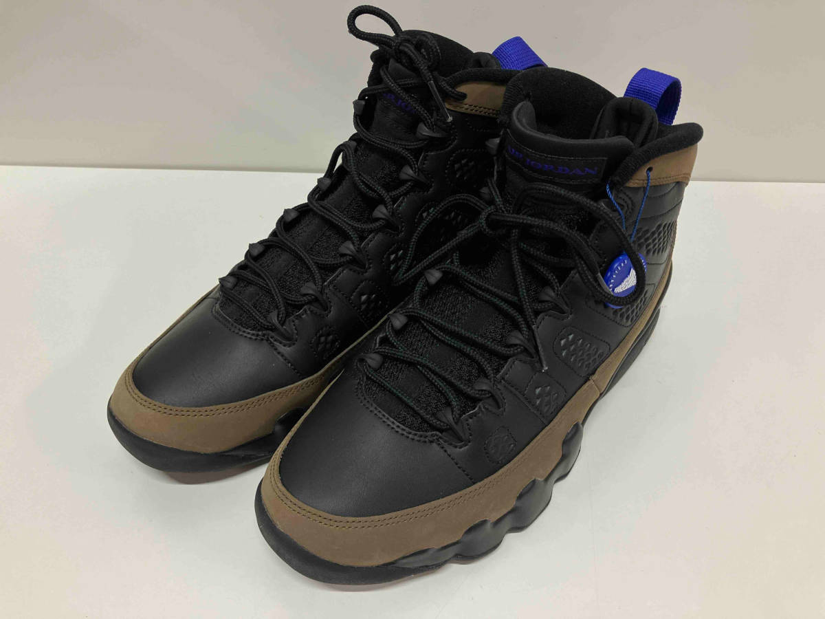 NIKE AIR JORDAN 9 Light Olive CT8019-034 ナイキ エアジョーダン9 スニーカー ブラック 29cm 箱あり 黒タグありの画像2