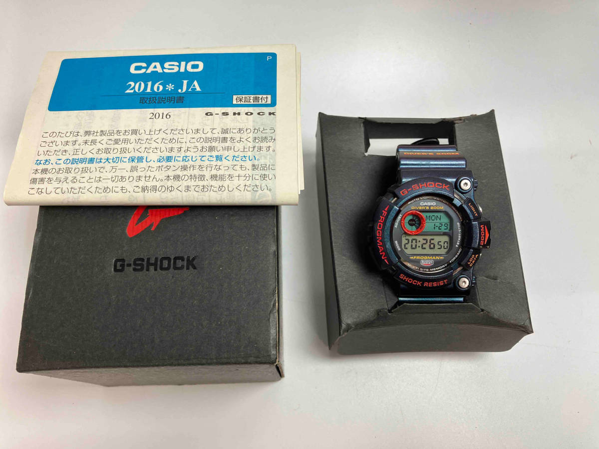 CASIO G-SHOCK FROGMAN GW-201 クォーツ_画像6