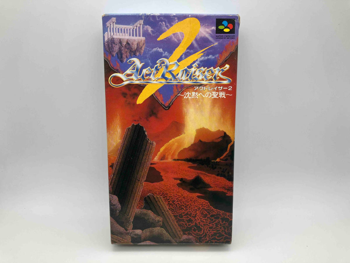 SFC エニックス アクトレイザー2 【箱取扱説明書付 SFC エニックス アクトレイザー2 【箱取扱説明書付