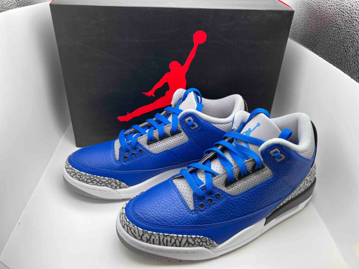 NIKE AIR JORDAN 3 RETRO CT8532 400 ナイキ エアジョーダン US9 27cm UK8 EU42.5 ロイヤルカラー メンズ